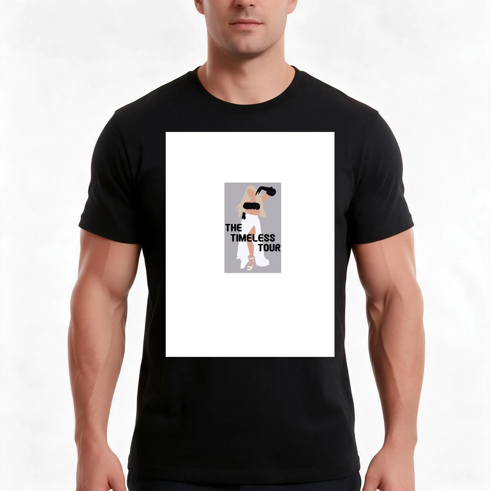 Timeless Tour / Meghan T T-Shirt Summer Casual Cotton Tee Oversized Streetwear Tops Vintage Graphic Print Unisex Men Women