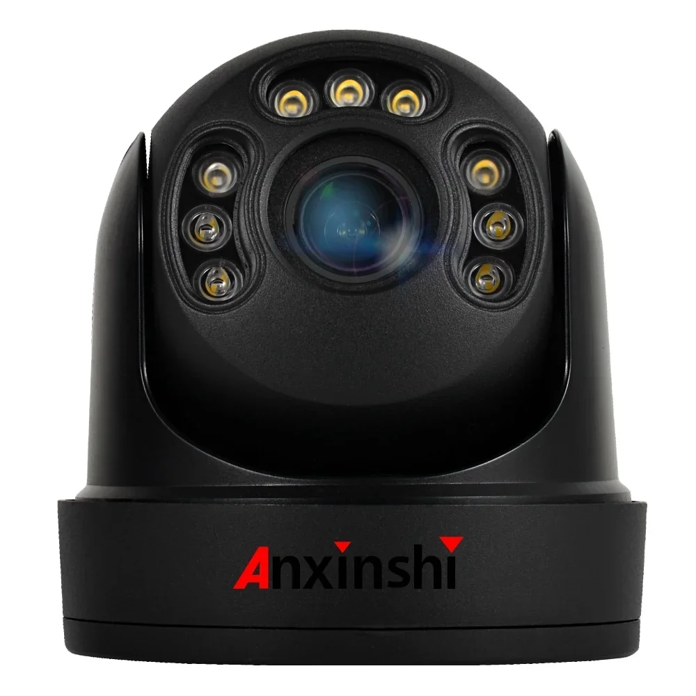 CamHi Metal Housing PTZ Dome IMX415 8MP Supports Humanoid Vehicle Monitoring 4X Zoom Ip Camera SystemforHomeSecurity Camera