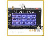 Mini1300 Antenna Analyzer, 4.3 Inch 0.1-1300MHz HF VHF UHF Antenna Analyzer  ANT/SWR/TDR/DSP RF Signal Generator Vector Network