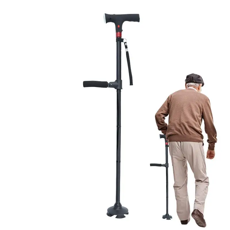 

Telescopic Walking Stick Built-in Led Light Non-Slip Walking Sticks Folding Cane Walking Stick Non-Slip Walking Sticks Aluminum