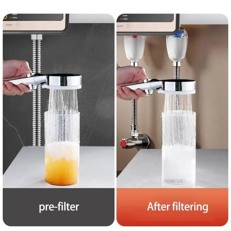  Household Electric Water Heater Inlet Pre Filter Strong Dirt Filter Water Outlet Purifiers Tap Water Filter Accessories