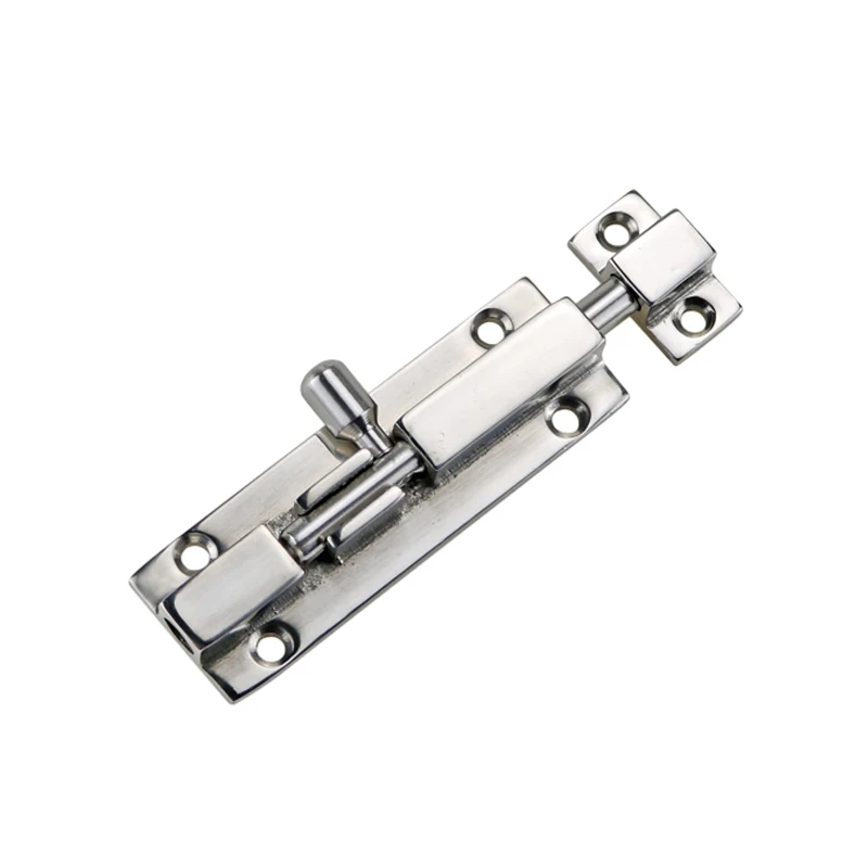 

316 Stainless Steel Latch 3-Inch Safety Door Surface-Mounted Latch Bathroom Ship Door Buckle Medical Door Latch