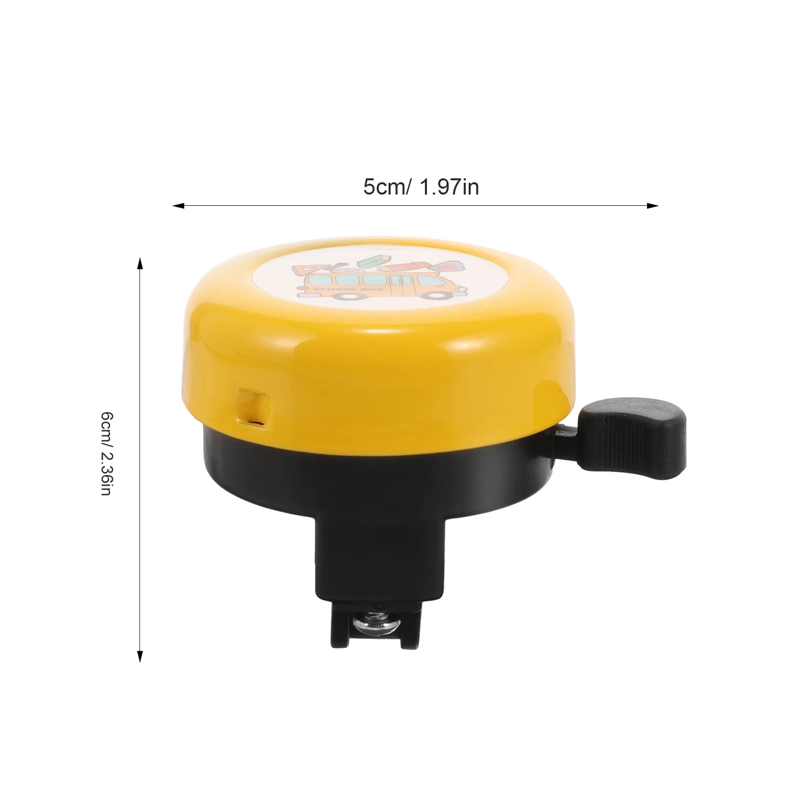 Charming Bike Bell Loud Crisp Sound Cartoon Bicycle Bell for Kids Cycling Safety Handlebar Bike Accessories Ring