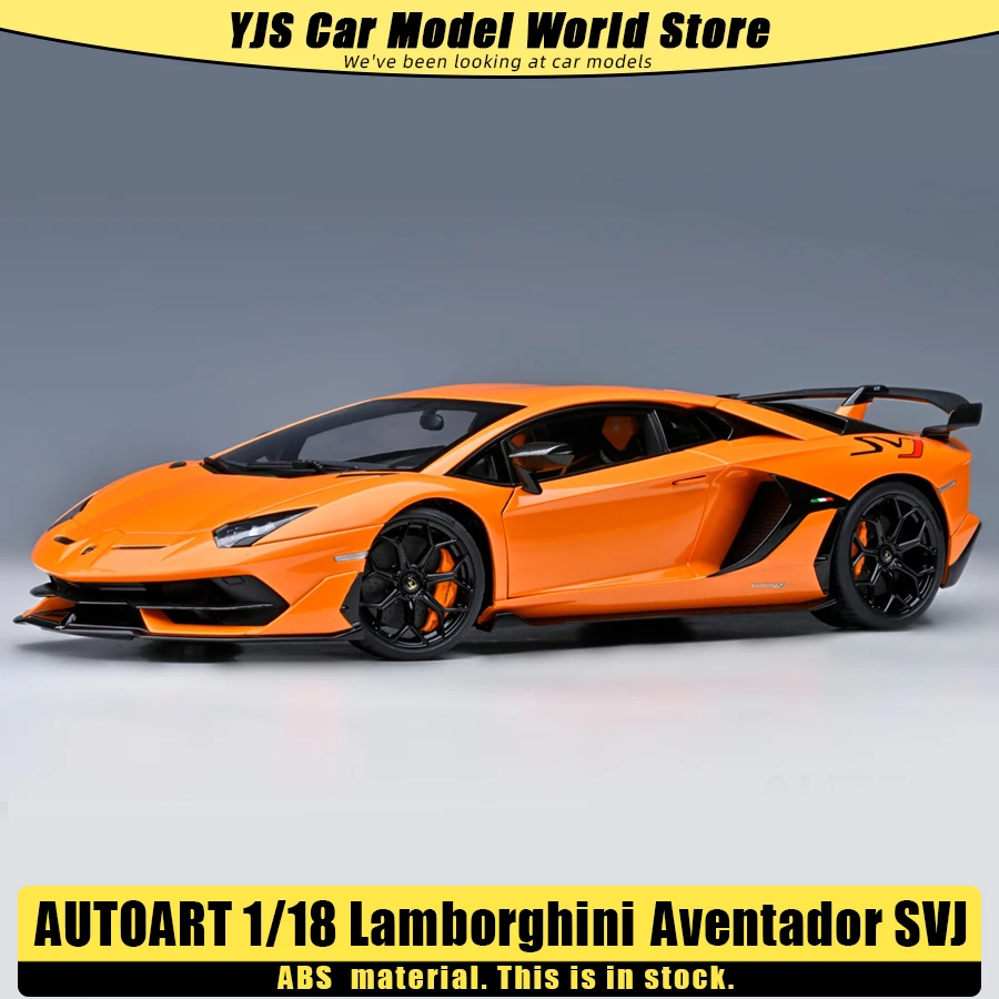 

Autoart 1/18 scale Lamborghini Aventador SVJ Car Model Sports Car Collection Gift to friends