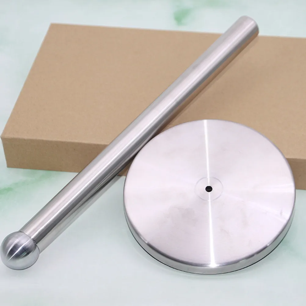 

Stainless Steel Towel Roll Holder No Drill Required Waterproof Rustproof Bathroom Kitchen Storage Rack for Home Salon Silver