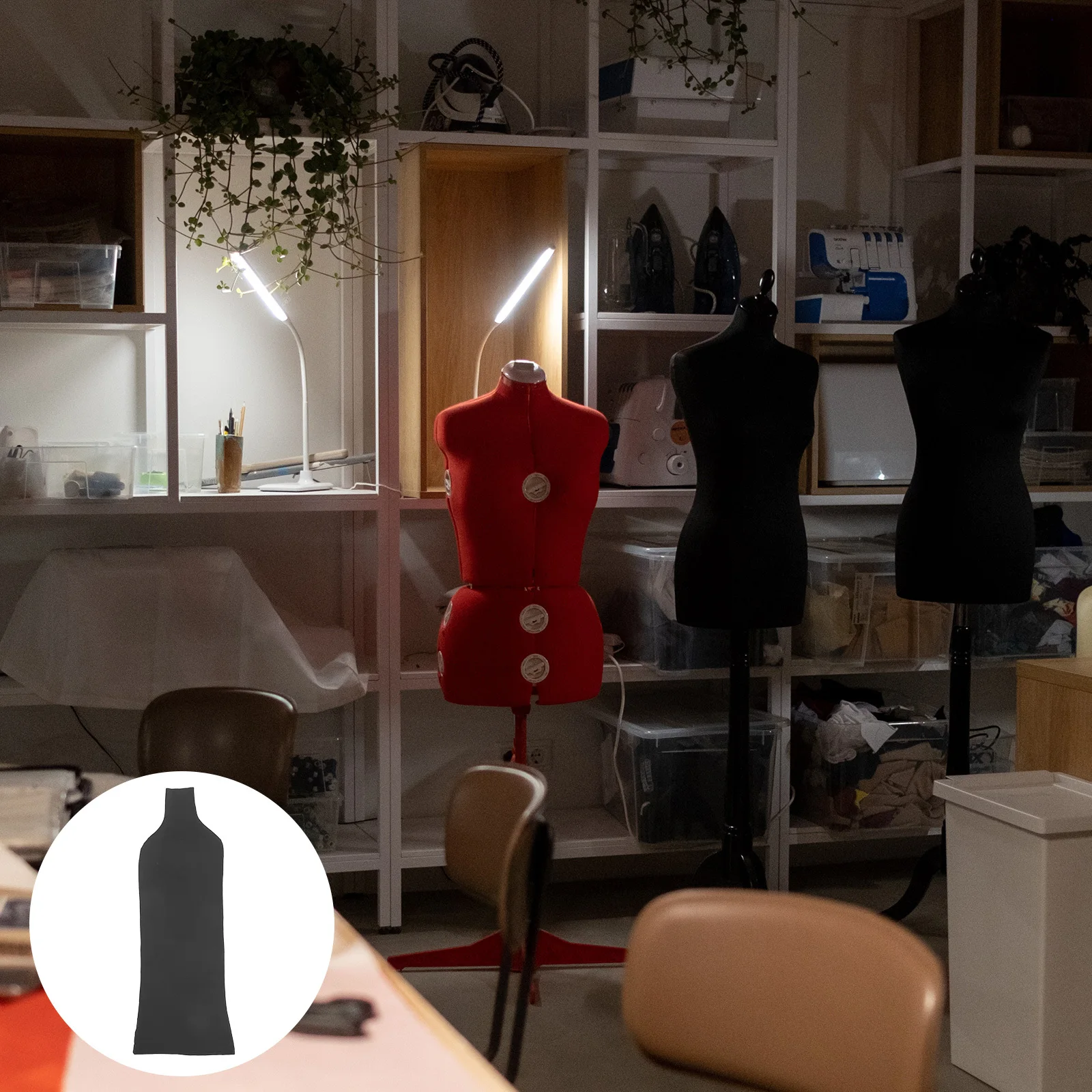 

Prop Cloth Cover for Female Model Fake Body Dress Form Stand Sewing Accessory Fashion Tool