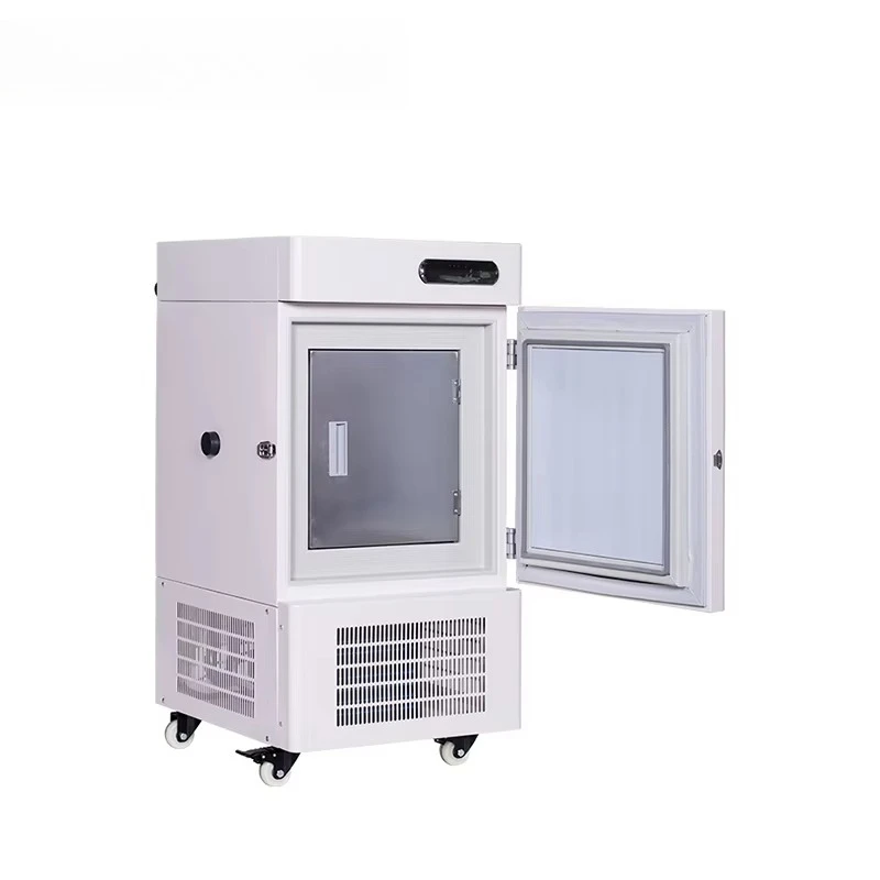 Extra Large Ultra Low Temperature Freezer 938L Adjustable Temp -25℃ to -60℃ 304 Stainless Steel Commercial Deep Freezer