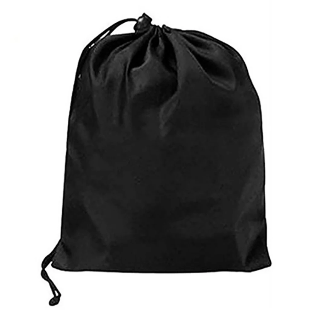 Outdoor 20 Pound Cylinder Cover for Barbecue Gas Cylinder Dust Proof Weather Resistant Polyester Black Size 32.5 45.7cm