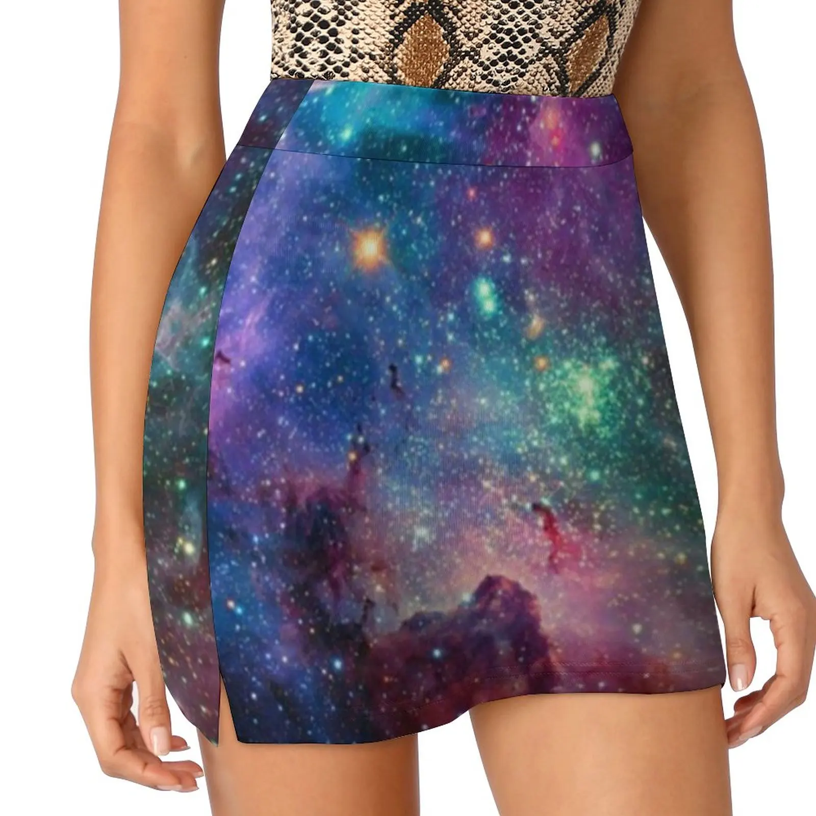 

Galaxy Light Proof Trouser Skirt skirts for womens cute skirt