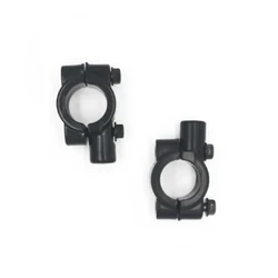 Motorcycle 7 / 8 Inch / 22mm Handlebar 8mm / 10mm Thread Mirror Mount Holder Clamp Adaptor for Motorcycles / ATV / Scooter