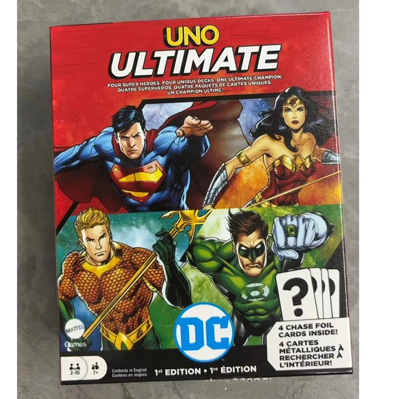 228pcs UNO Ultimate Alliance Board Game Anime Cartoon Figure Pattern Family Funny Entertainment uno Cards Games Christmas Gifts