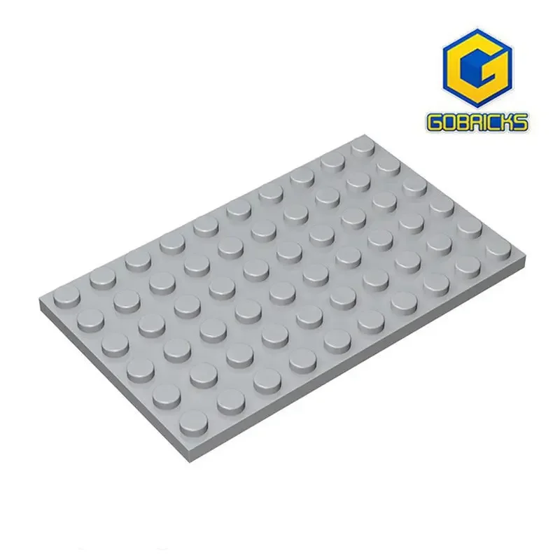 Gobricks GDS-525 Plate 6 x 10 compatible with lego 3033 pieces of children\'s DIY Educational Particles Moc Parts toy