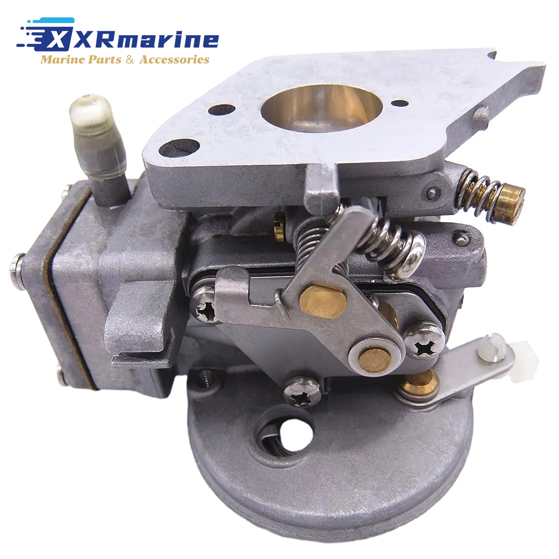 

Карбюратор в сборе 6E3-14301 для лодочных моторов Yamaha 2-тактных 4HP 5HP, аналог 6E0-14301, 6E0-14301-03, 6E3-14301-01