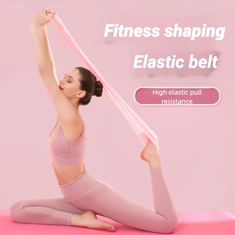 Pilates Fitness Foot Pink Pull Rope Tpe Waist Purple Resistance Bands null Limited