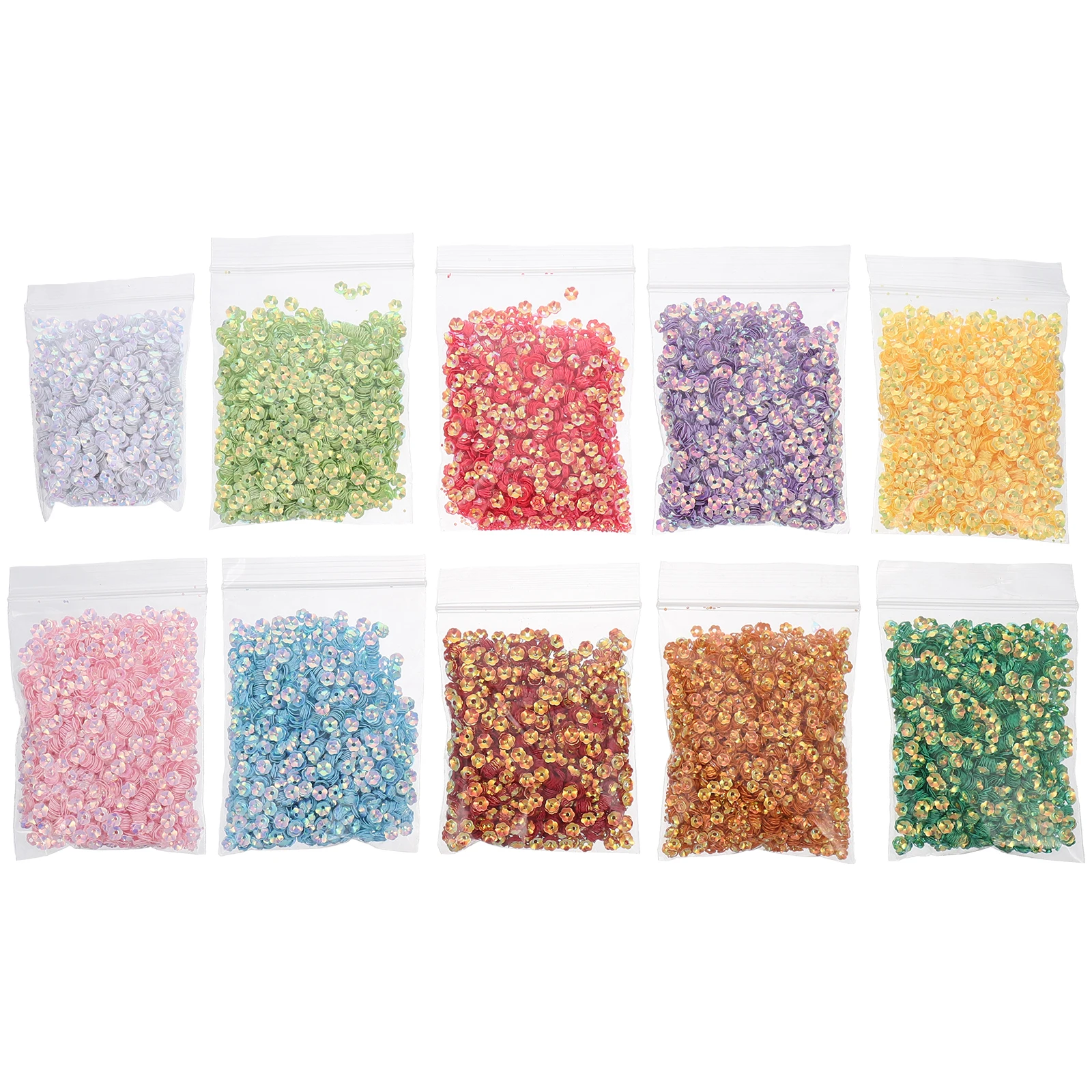 

Plastic Sequins Beads Auxiliary Materials for DIY Clothing Jewelry Crafts Decorative Plum Blossom Sequins Shiny Safe Beautiful