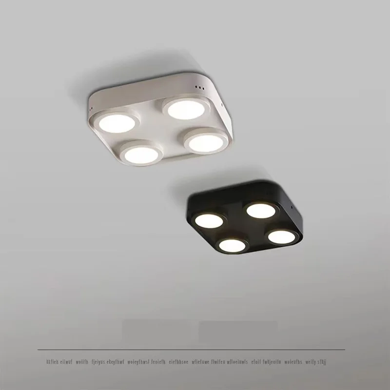 جودة عالية LED رقيقة جدا سطح شنت النازل الإبداعية 2 رئيس 3 رئيس 4 رئيس لا فتح الاستجماتيزم لا الضوء الرئيسي AC85-265V