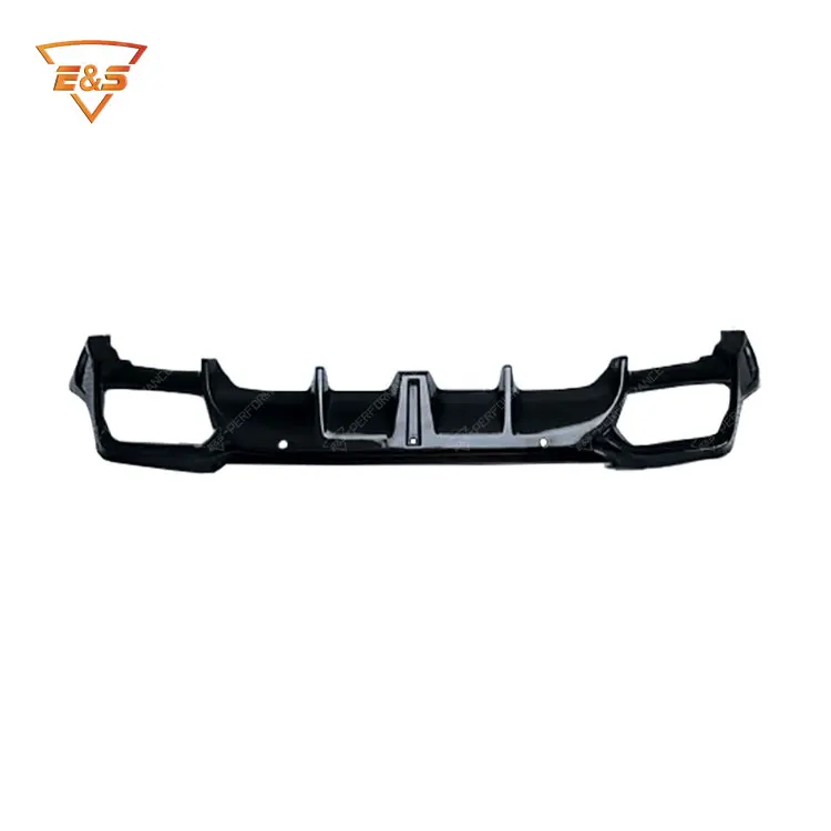 High Quality Rear Diffuser for Porsche Panamera 971.2 Upgrade to Carbon Fiber Style Rear Diffuser