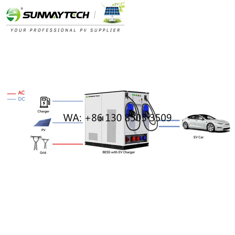 261kwh LiFePO4 Backup Power off Grid Solar Power System Distributed Energy System Ess Solutions Storage
