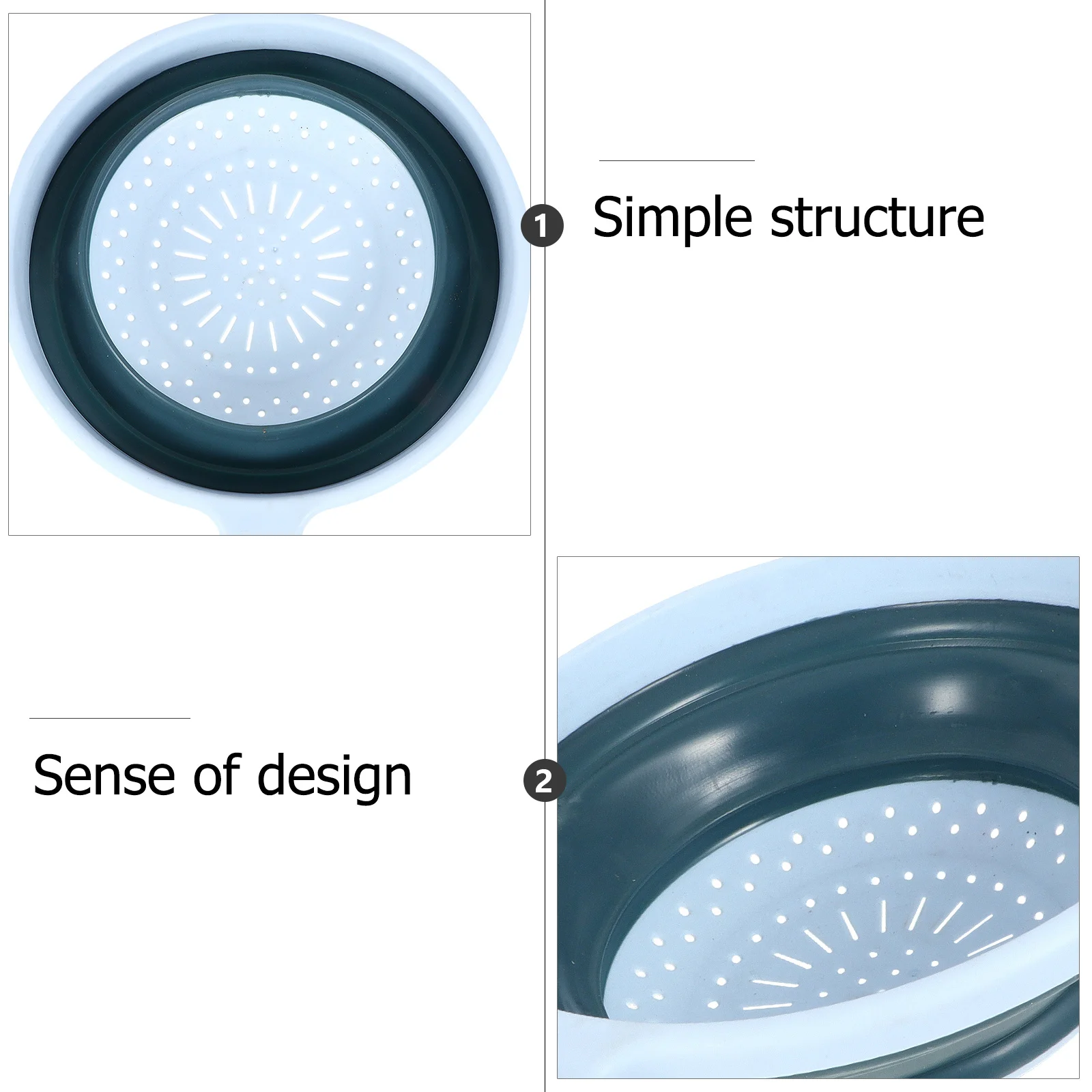 

Vegetable Basket Kitchen Washing Strainer Fruit Multi-purpose Drain PP Household Draining Fruits