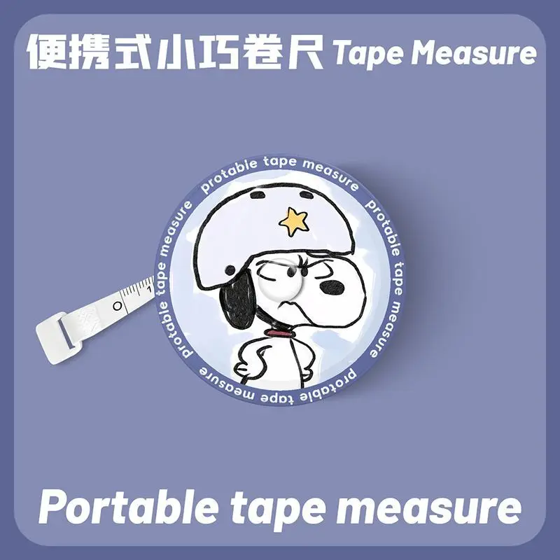 Snoopy cartoon cute tape measure creative personality home measurement three circumference double-sided tape measure gift