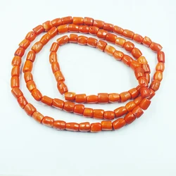 120CM  10-12MM orange natural coral loose beads. DIY necklace/bracelet accessories