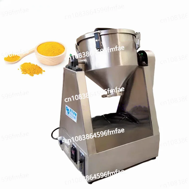 

3L 10L 15L Single Cone Shaped Rotating Chemical Dry Powder Mixing Machine Blender Chemical Powder Mixer Food Additive Corn Mixe