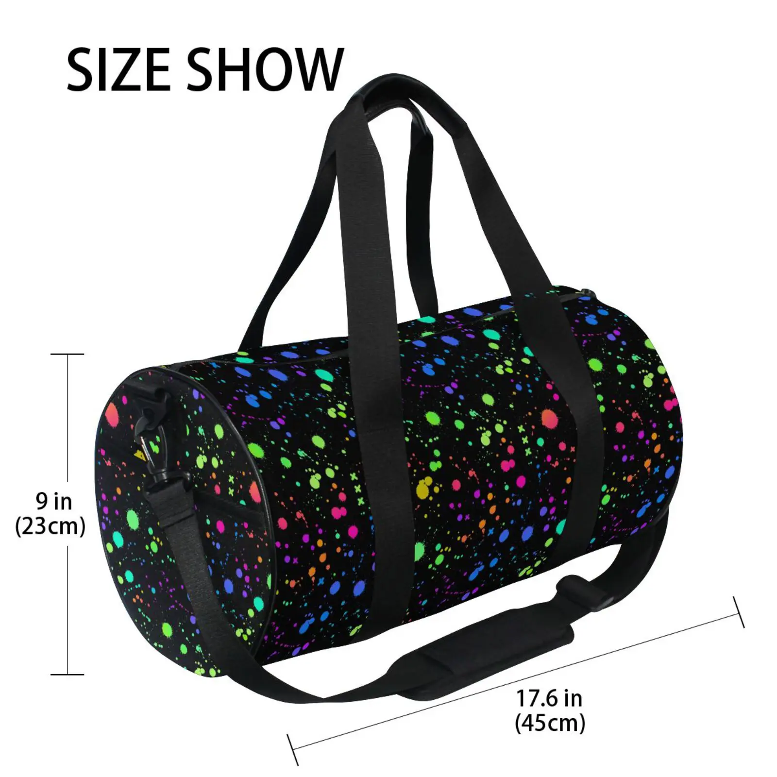 2022 Casusl Sports Yoga Gym Bag Black Travel Bag Handbag Multifunction Swimming Shoulder Messenger Weekend Fitness Training Bag