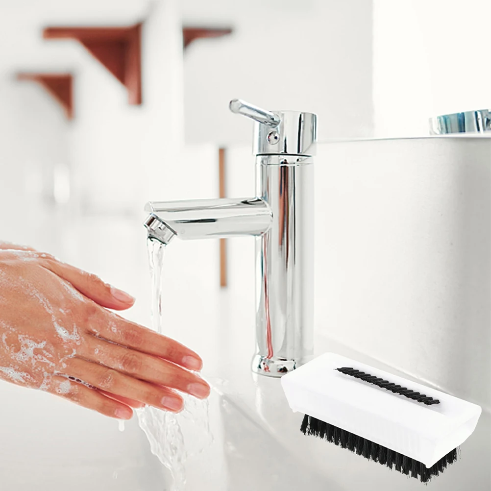 

3Pcs Portable Nail Brush Set Soft Bristle Scrubbing Tool for Hands Feet Daily Use Wear-Resistant Comfortable Nail Brush