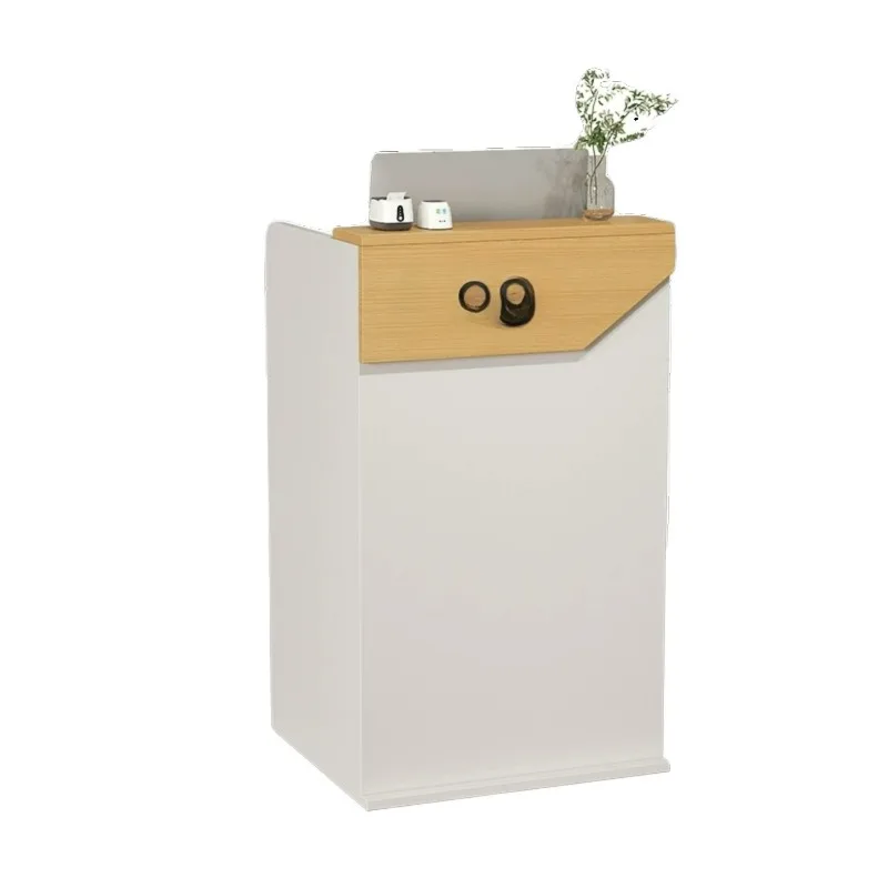 

Checkout page Bar Simple Clothing Store Front Desk Women's Clothing Store Small Bar Table Counter Beauty Barber Reception Desk