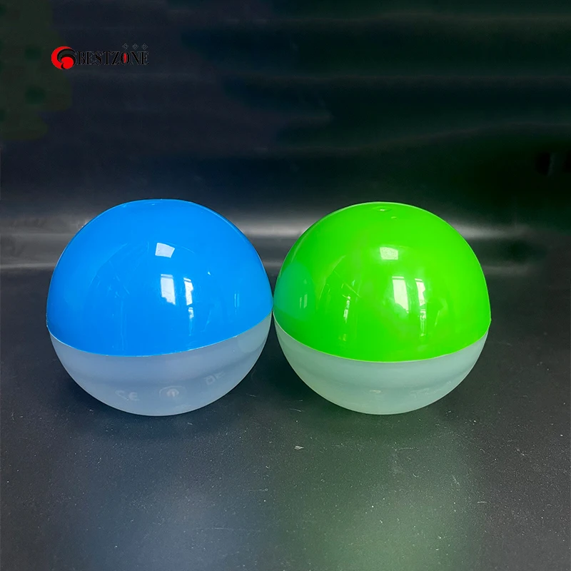 50Pcs/Lot 92MM About 3.6inch Toy Capsules Plastic Surprise Ball Round Can Open For Draw A Lottery Raffle Gift Capsule Station