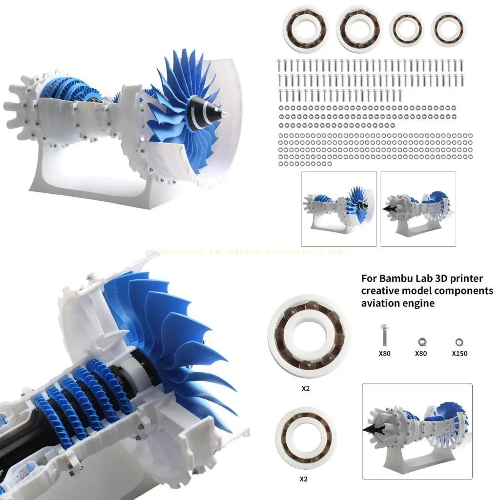 

Creative Model Components Aviation Engine Part for Lab Printers Part