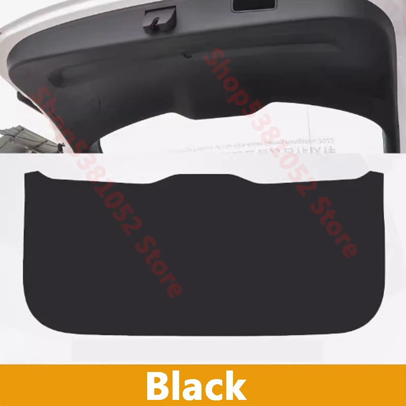 For Geely Coolray SX11 Proton X50 2019-2021 Car Rear Trunk Tailgate Protection Pad Trunk PU Leather Anti-dirty Pad Accessories