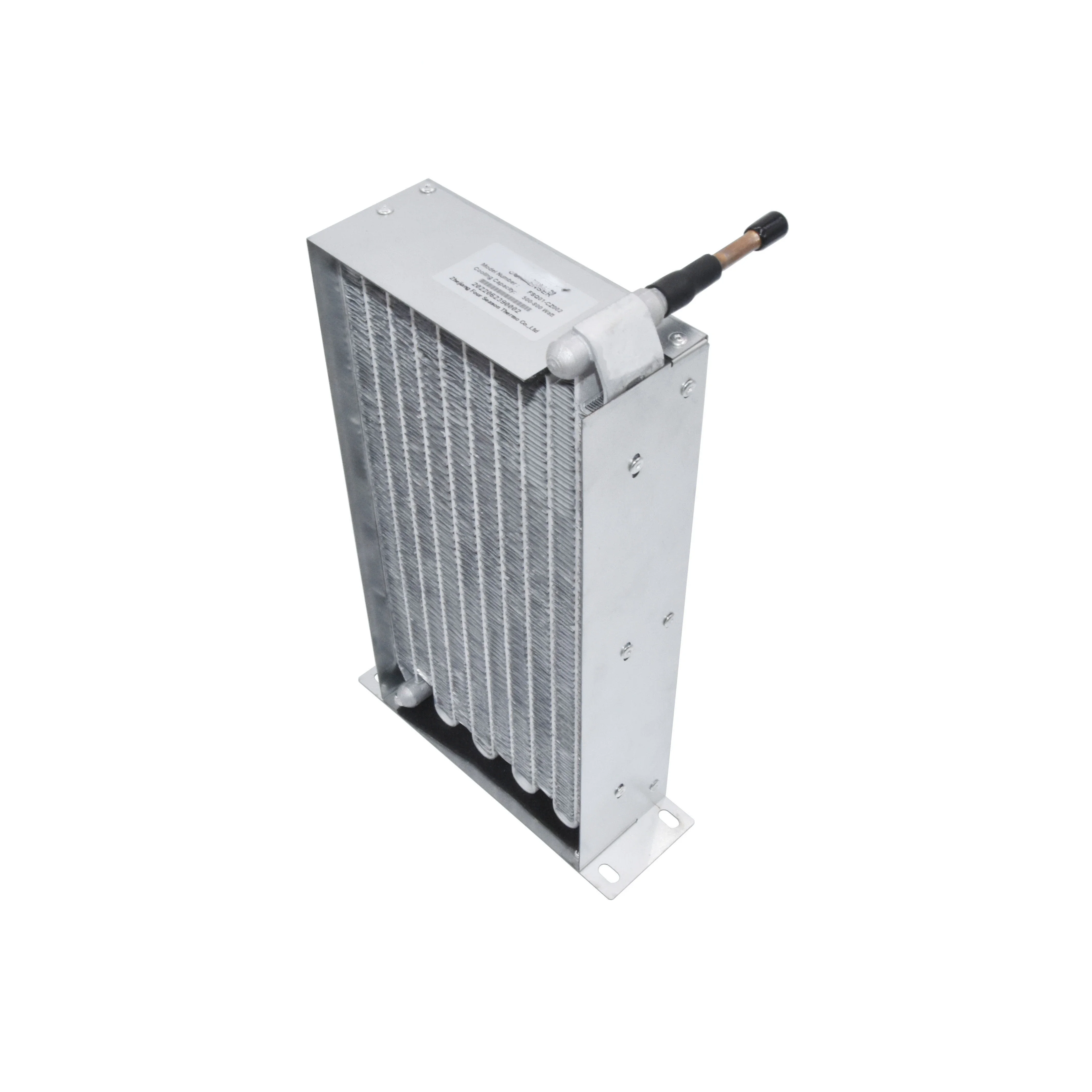 Small microchannel heat exchanger water-cooled finned evaporator domestic cooling radiator