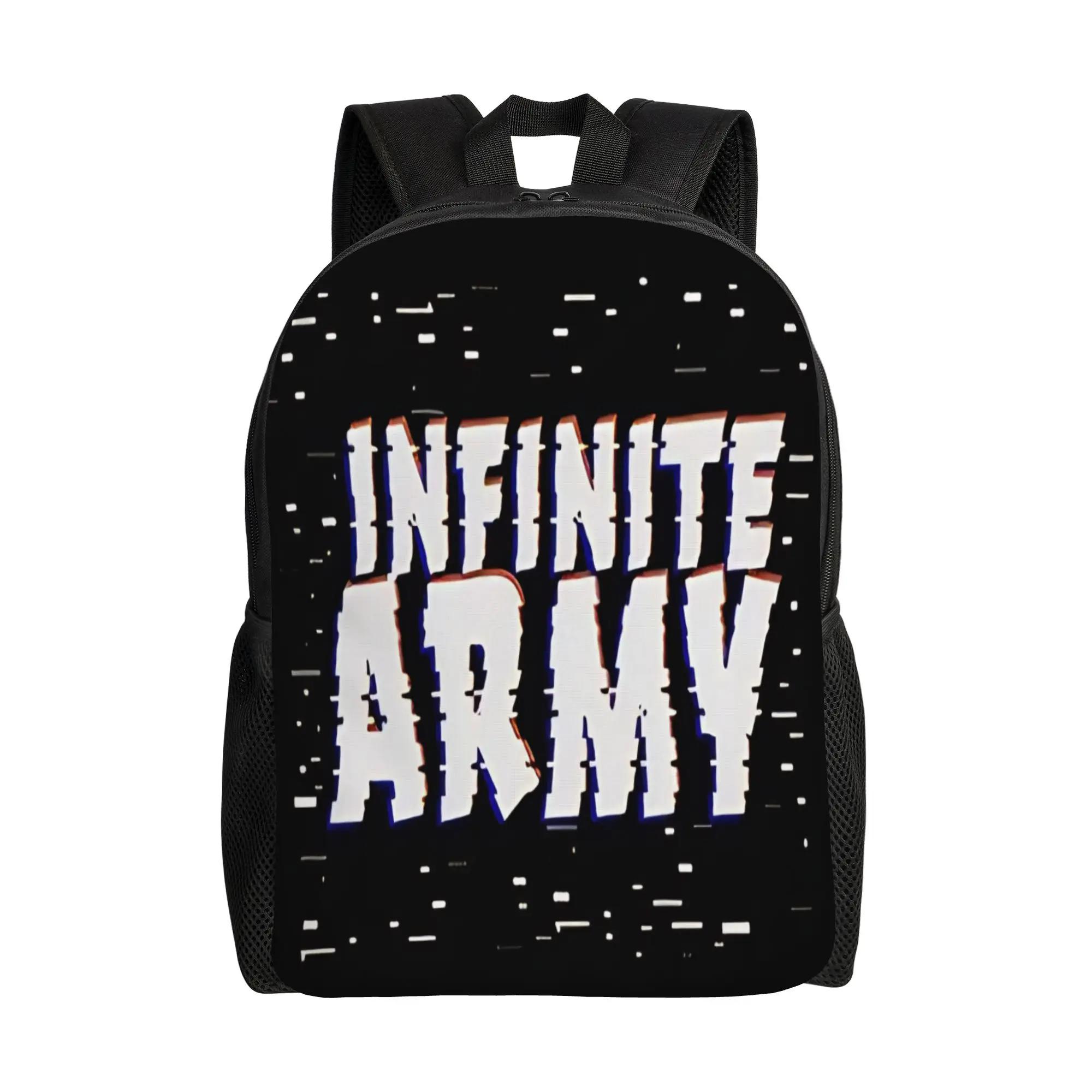 CAYLUS GAMING INFINITE Backpack Student Unisex  Pattern Backpacks Polyester Kawaii High School Bags Travel Colorful Rucksack