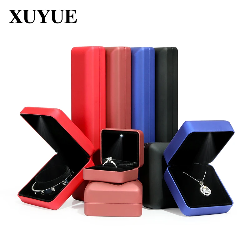 

Jewelry Box High-end Lighting Proposal Ring Box Pendant Bracelet Bracelet Storage Box Jewelry Box Jewelry Storage Box