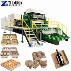 Factory Manual Mini Dryer Paper Manufacturing Made In China Automatic Small Waste Pulp Egg Trays Making Machine Price