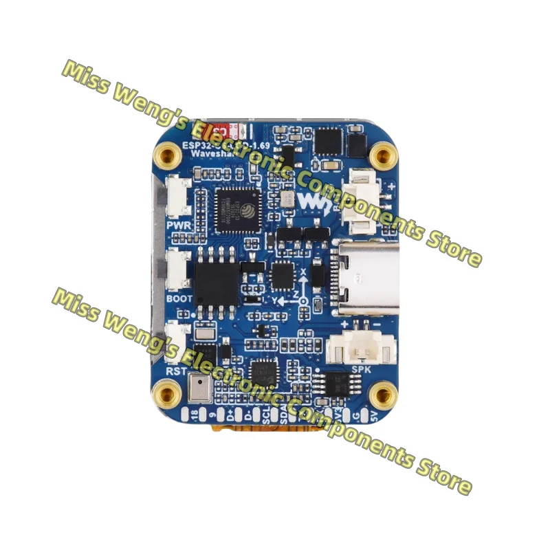 ESP32-C6-LCD-1.69 development board ,1.69-inch display screen with onboard microphone speaker supporting Xiaozhi AI voice