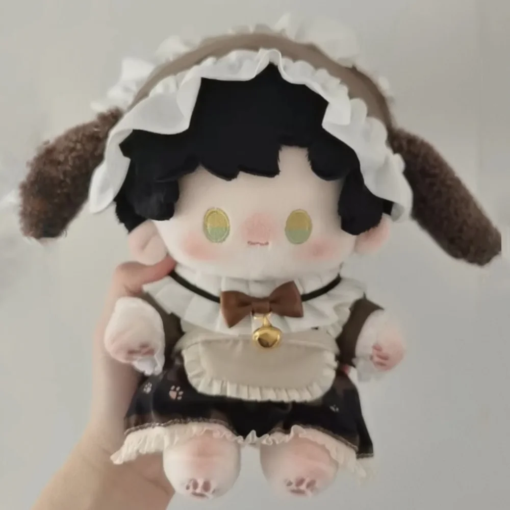 

1 set Rabbit Set 20cm Cotton Doll Clothes Cat Paw Outfit Cotton Doll's Clothes Fashion Mini Plush Doll Clothes Doll Accessories