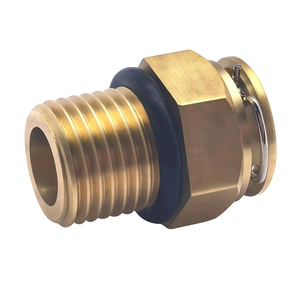 M10X1.0 Hex Pipe Connector Adapter for 13280086 Limited Slip Differential Clutch with Snap Ring Washer Car Replacement