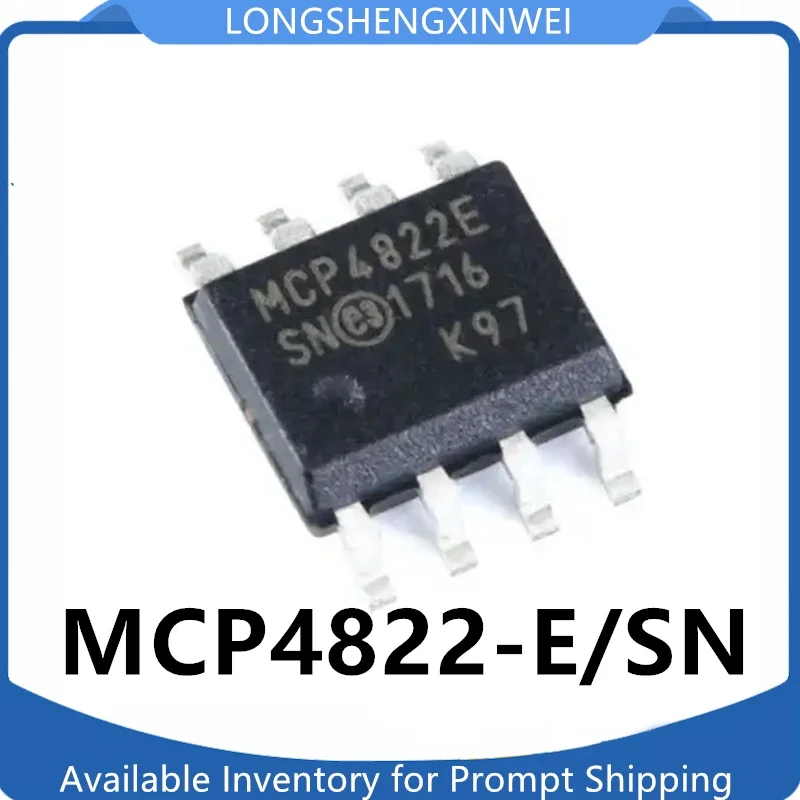 1PCS MCP4822E MCP4822-E/SN SOIC-8 Analog-to-digital Converter/chip NEW