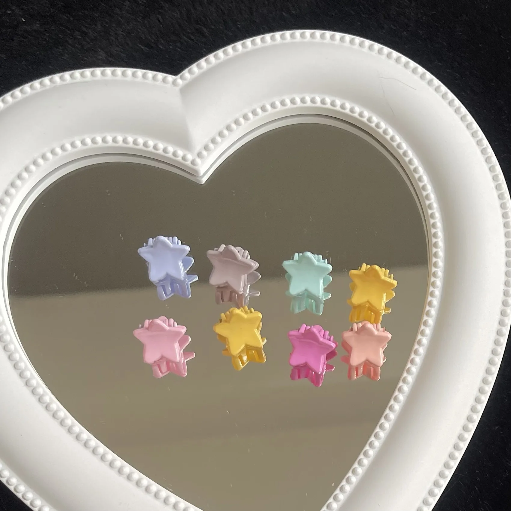20 Pcs/Lot Small Colorful Star Hair Claws Mini Barrettes Hairpin Claw Clip For Women Girls Accessories