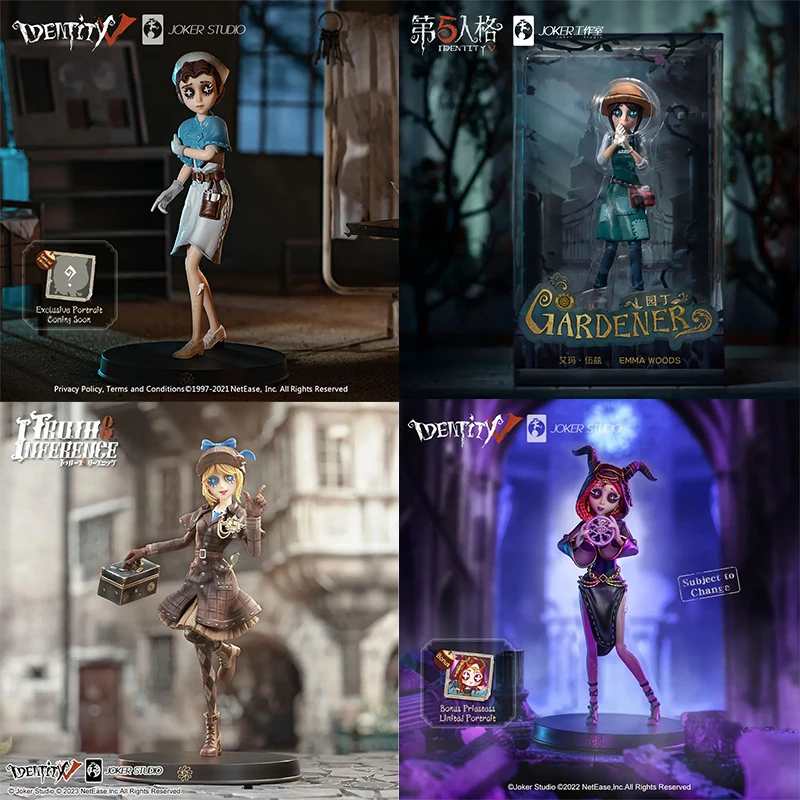 Original Identity V -Emma Woods Gardener Priestess Magician17cm Action Figure Game idv Figurine Pvc Collection Model Genuine Toy