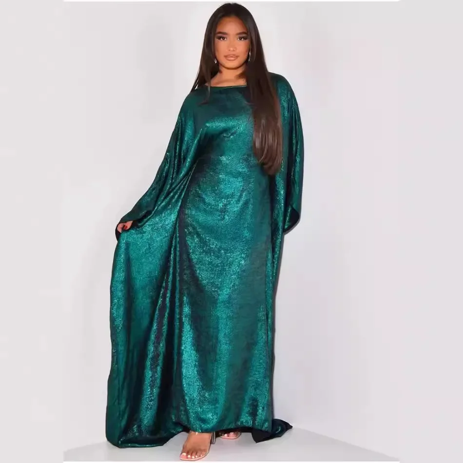 Butterfly Abaya Inside Belt Muslim Women Party Dress Bronze Abayas Dubai Luxury Turkey Islamic Clothes Ramadan Eid Kaftan Robe