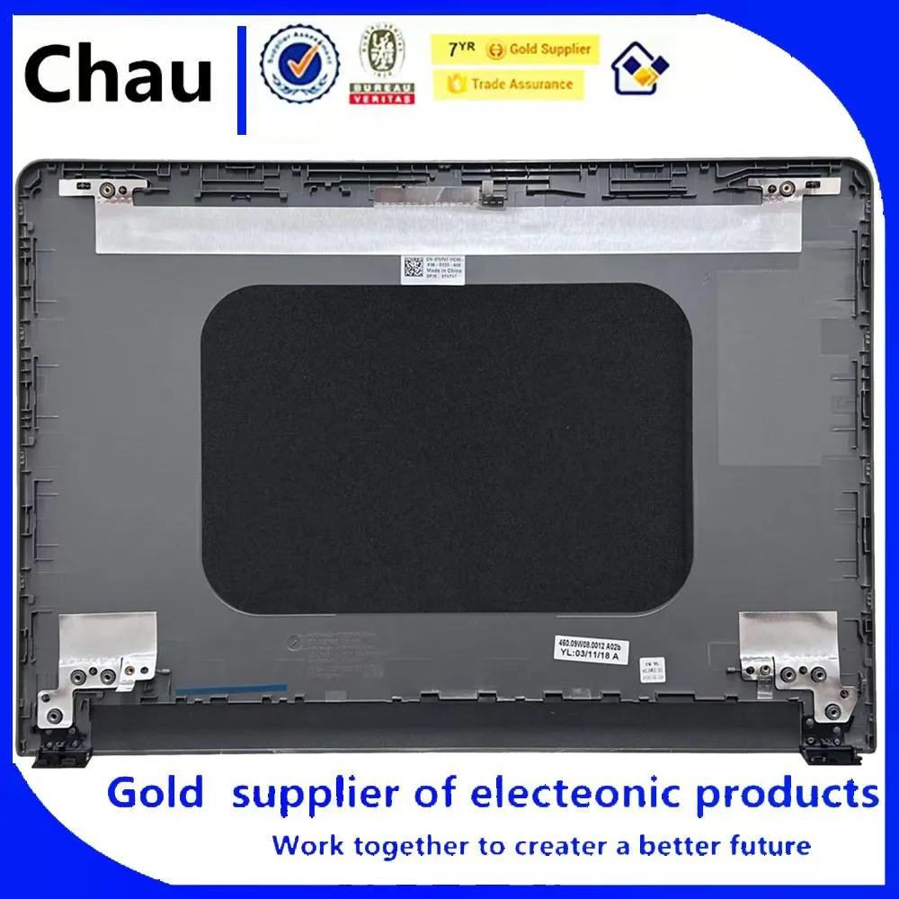 

New For Chau Vostro 14 3465 3468 3467 3462 Laptop LCD Back Cover Top Case 0T5TV7 Grey
