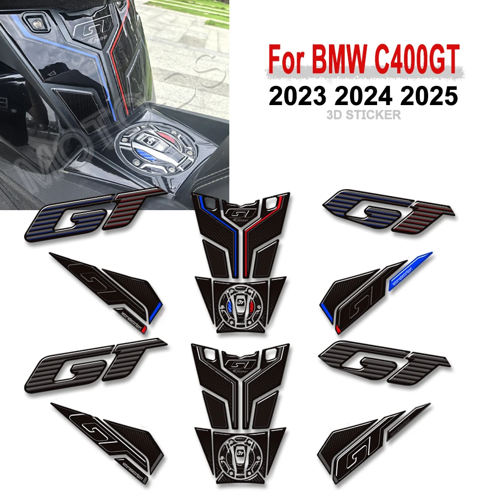 

Motorcycle For BMW C400GT C 400 GT Scooter Fuel Tank Cap Body Fairing Fender Wind Deflector Handshield Stickers Decals 2023-2025