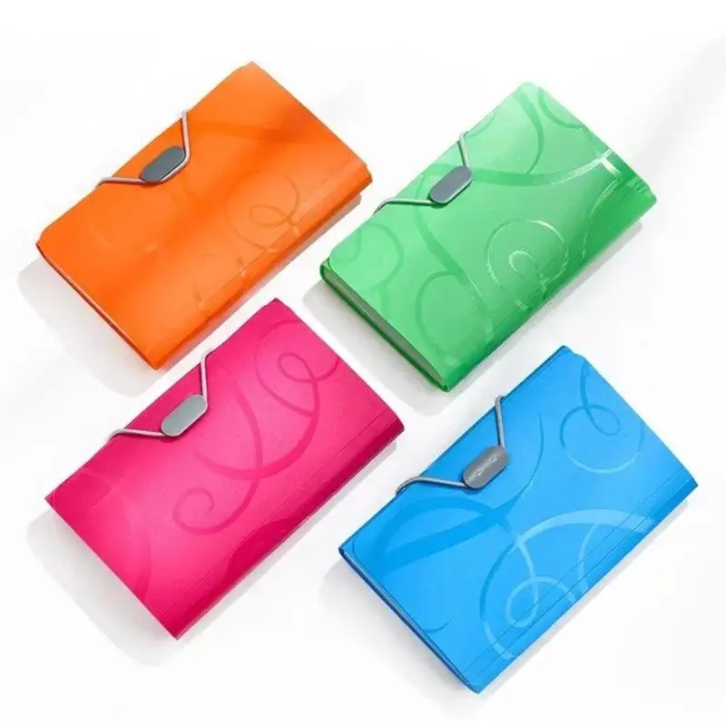 B6 Expanding File Folder Document Folder File Bag Sorting Folderfor Office D2RC