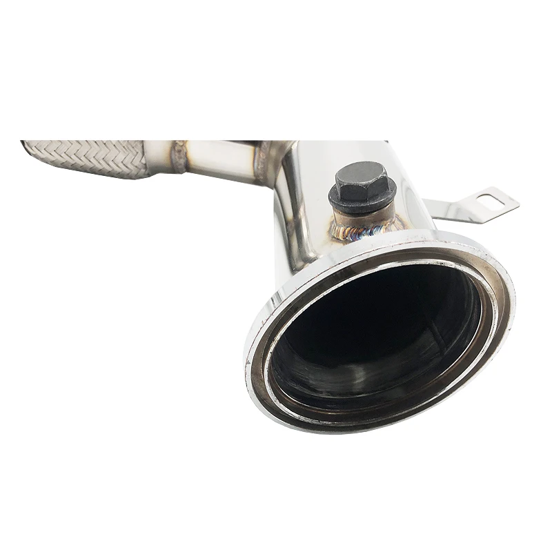 STAINLESS DECAT DOWNPIPE EXHAUST PIPE fit for B*W MI*I COOP*ER S F56 2014