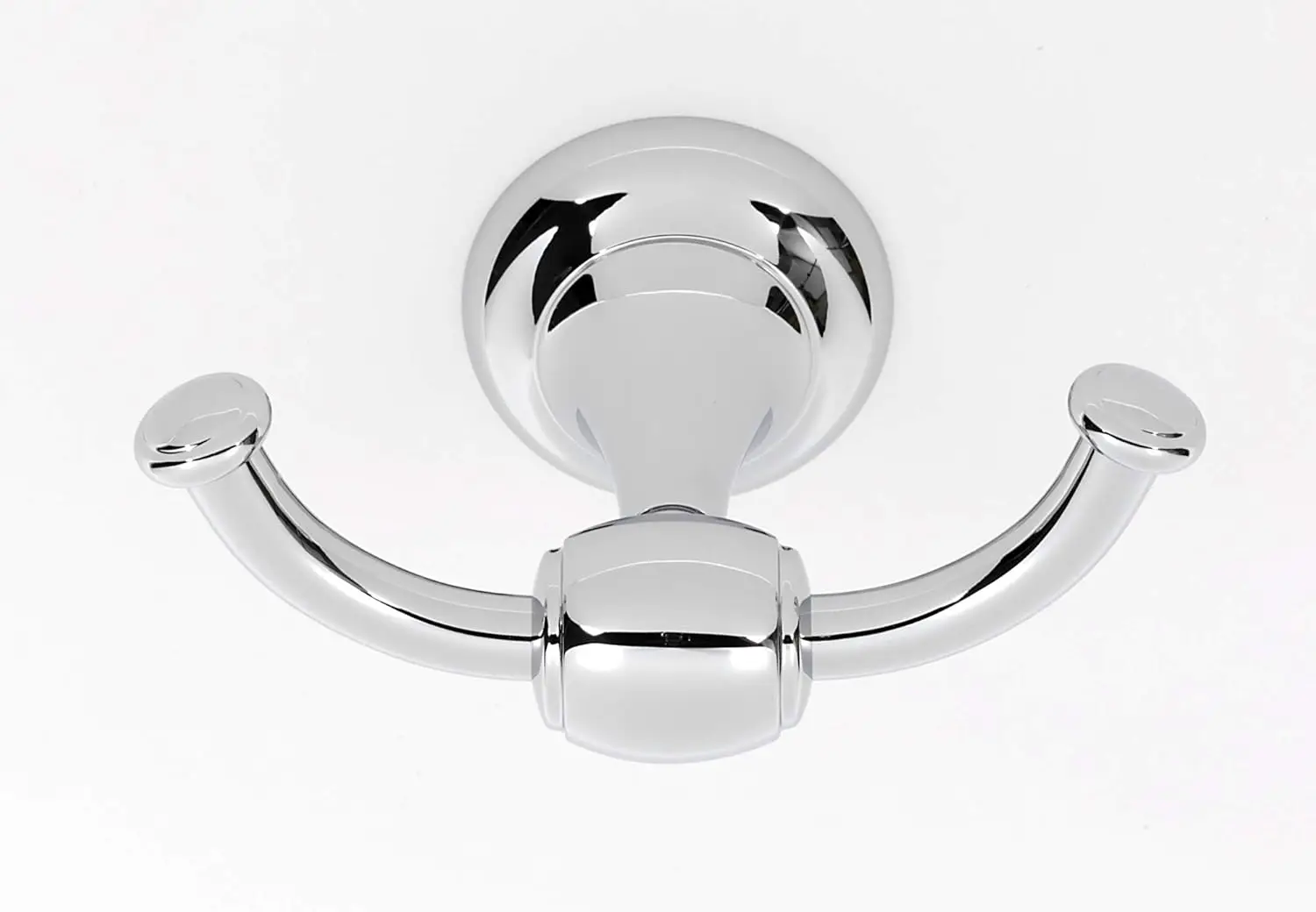 Doppio gancio per accappatoio lucido Chrome Creations collezione Royale A6684-PC accessorio per il bagno