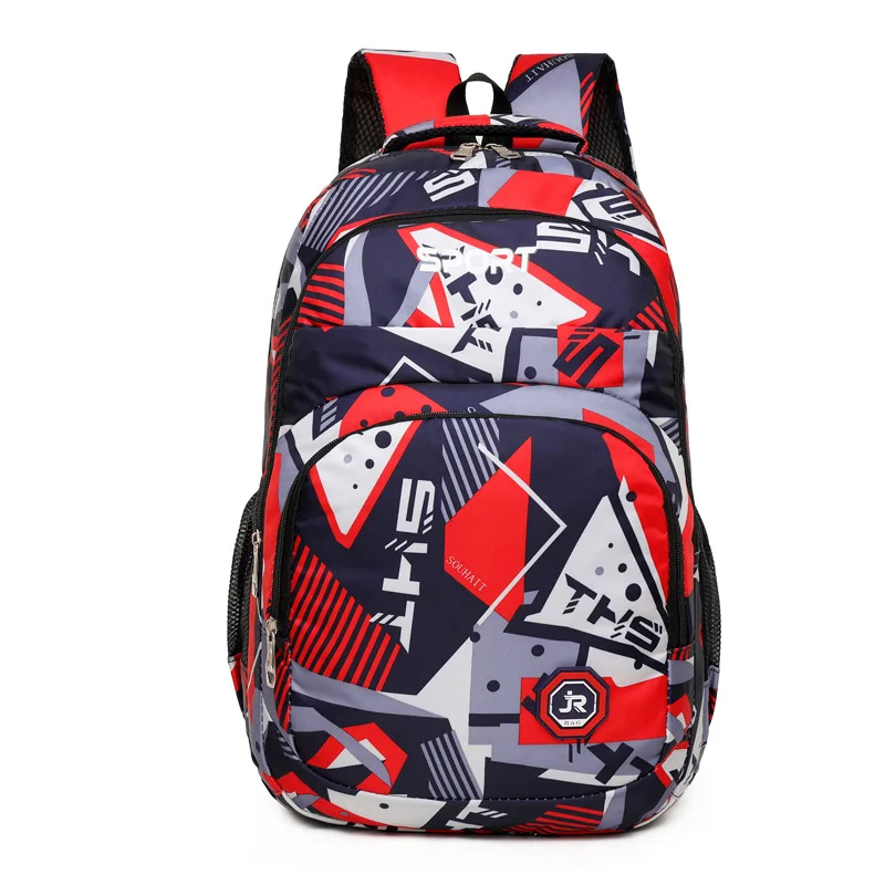 New Large Capacity Nylon Backpack Simple Casual Camouflage Computer Bag Male Oxford Middle School Bag Bolsa Feminina