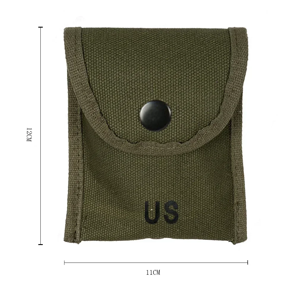 WW2 M1956 Pouch Bag Retro WW2 US Tool Tactical Purse Compass Molle Pack American Equipment Soldier North Bag